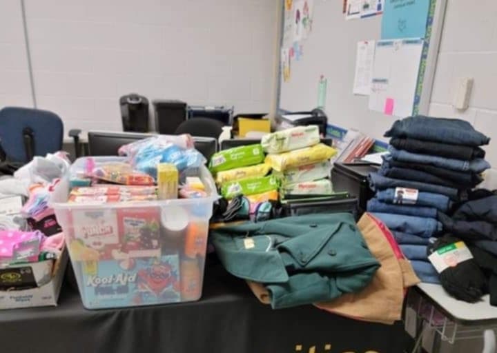 Autumn school supply drive donations